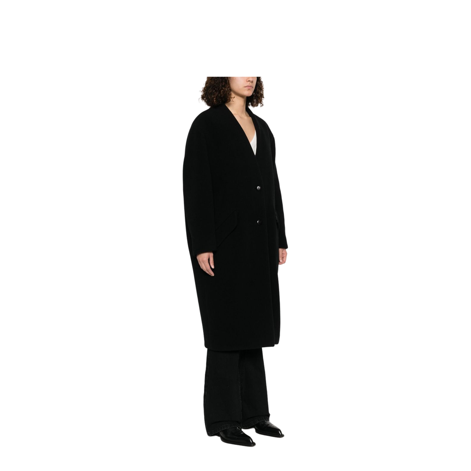 Florane Coat Black