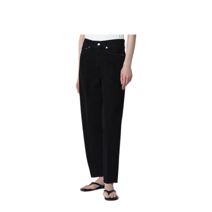 MAYFEYR - Agolde - 80S Straight Leg Jeans In Black Denim - A3191817PHA