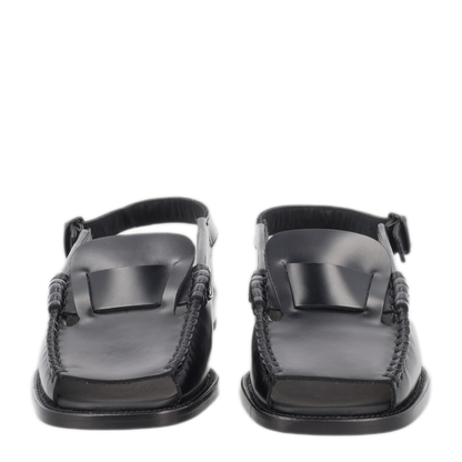 MAYFEYR - Hereu - Sandal Sineu In Pelle - SISAWFS240011BLACK