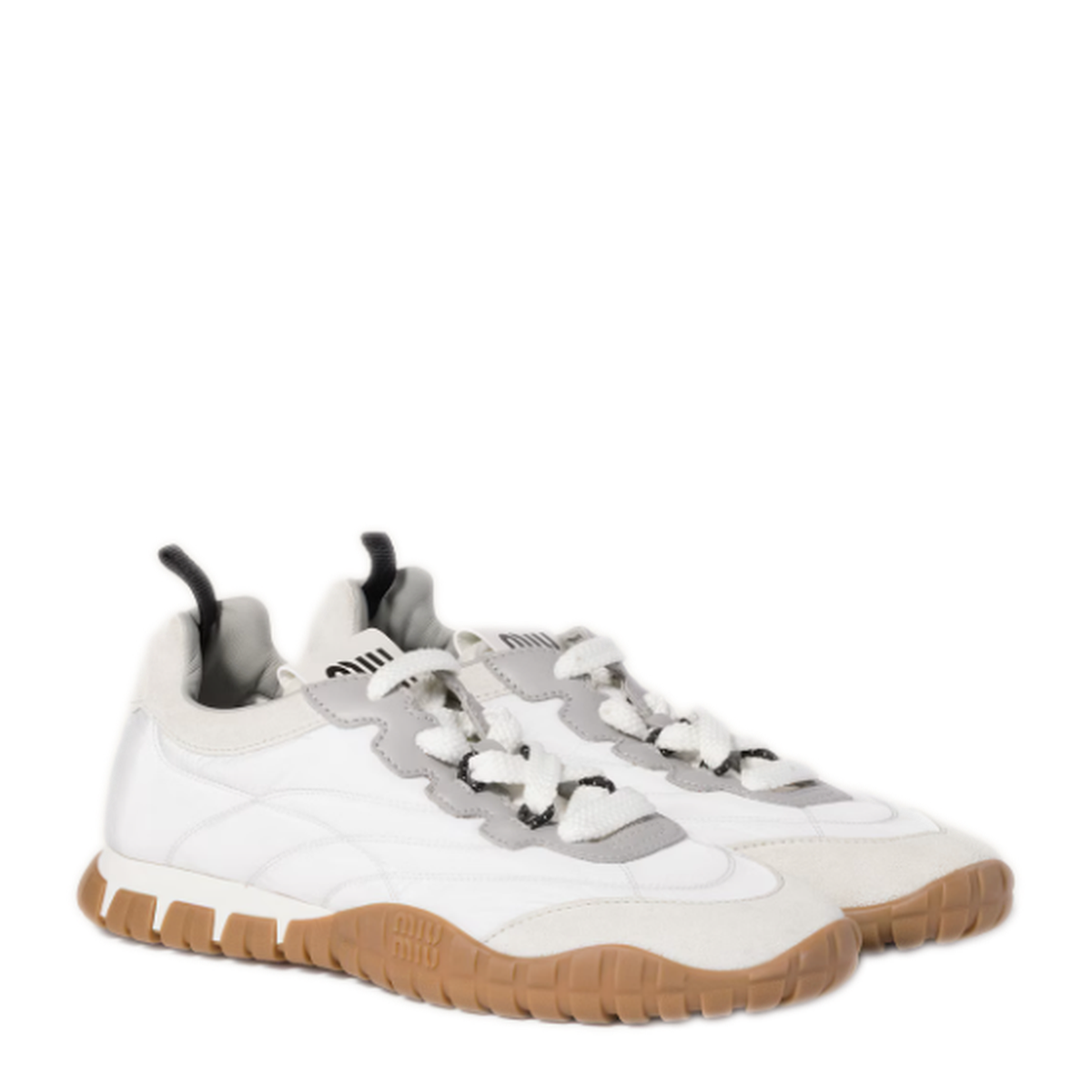 MAYFEYR - Miu Miu - Allacciate Nylon And Scamosciato 4 - 5E417EF005LYWF0R3K