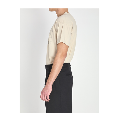 Numeric Sand-Coloured Cotton T-Shirt