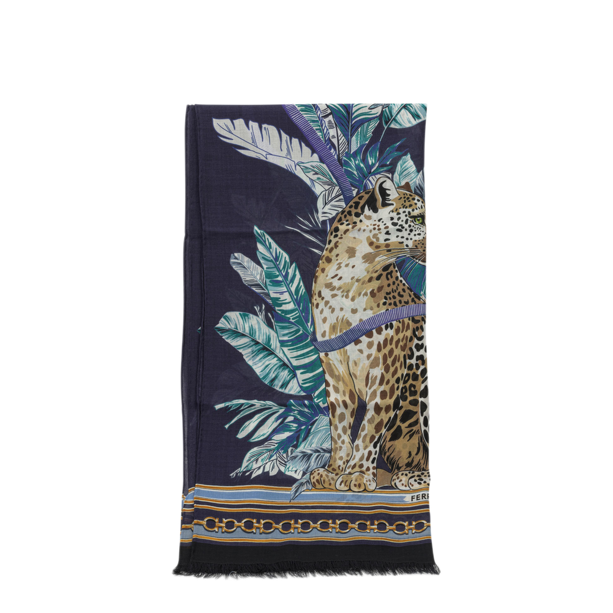MAYFEYR - Ferragamo - Felini Fringed Scarf - 0796888