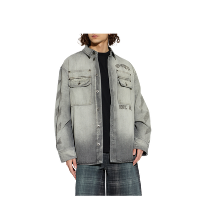 MAYFEYR - Off-White - Denim Shirt With Pockets - 44MYD05VS26D003020