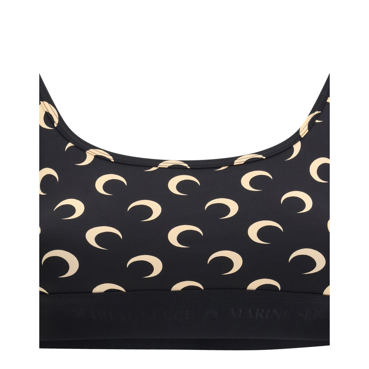 MAYFEYR - Marine Serre - Moon Recycled Jersey Sports Bra - WUW055BCJER0001IT99