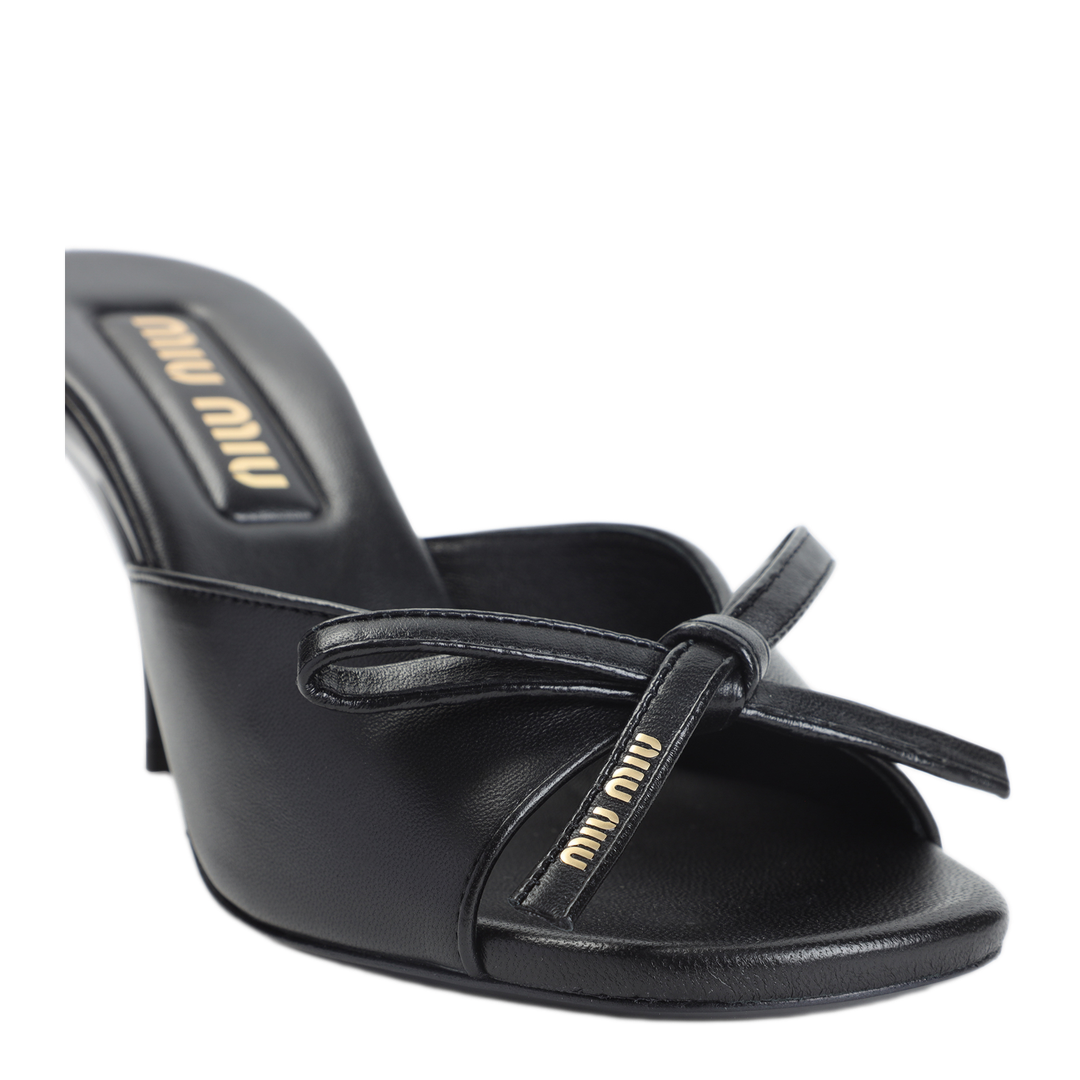MAYFEYR - Miu Miu - Lamb Leather Slippers - 5XX662F07579NF0002