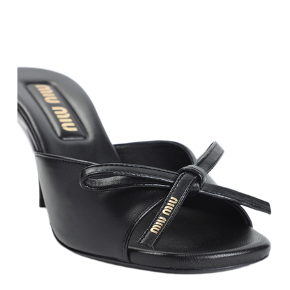 MAYFEYR - Miu Miu - Lamb Leather Slippers - 5XX662F07579NF0002