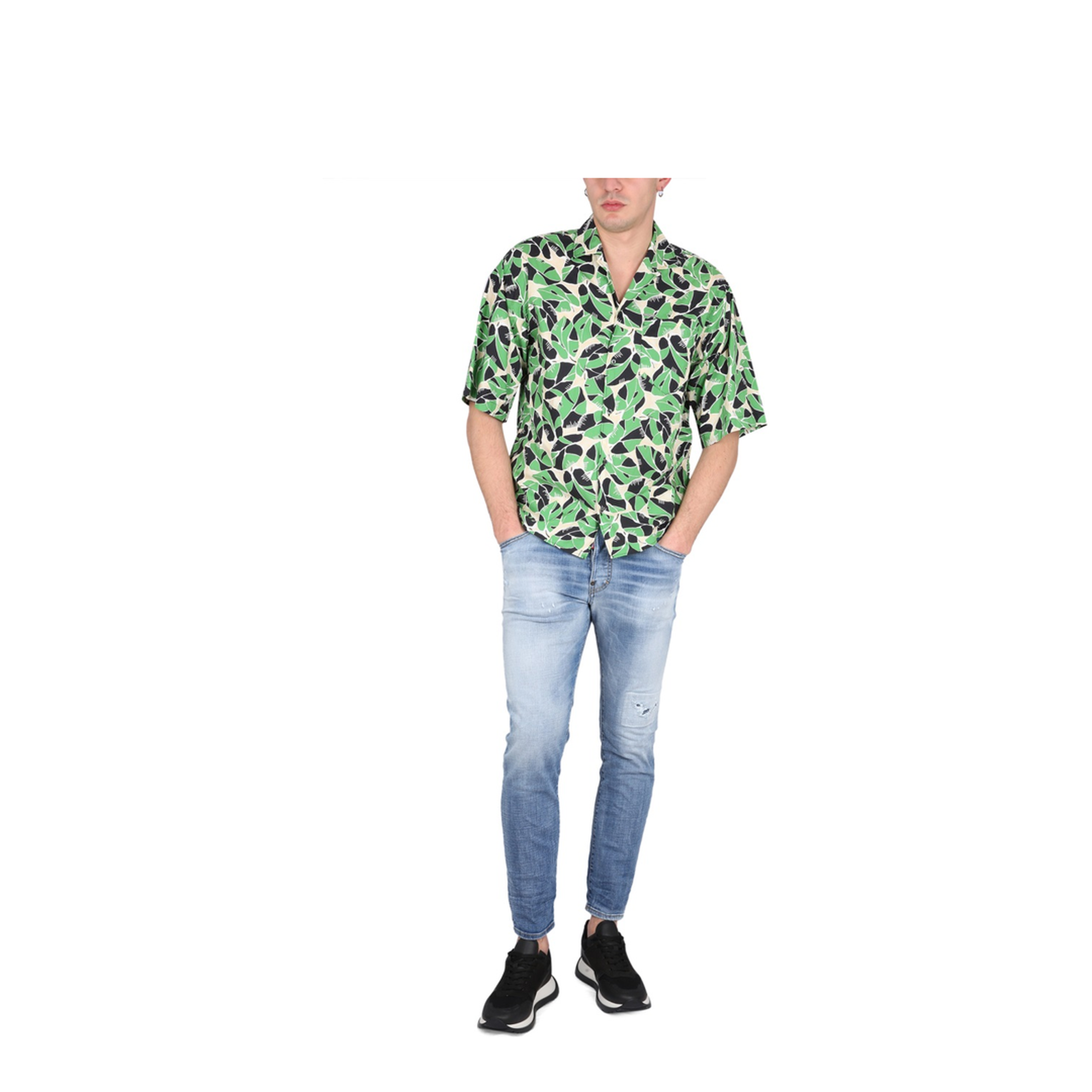MAYFEYR - Dsquared2 - Bowling Collar Shirt - S71DM0617S76673001S