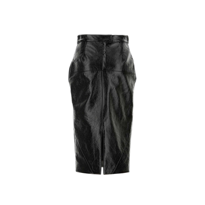 MAYFEYR - Lanvin - Black Midi Straight Skirt - RWST02036378A2610