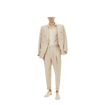 Perforated Cotton Knit Shirt