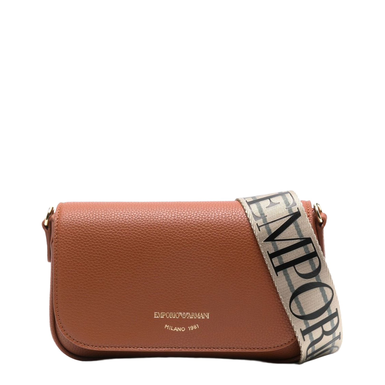 Deer Print Mini Bag - Brown