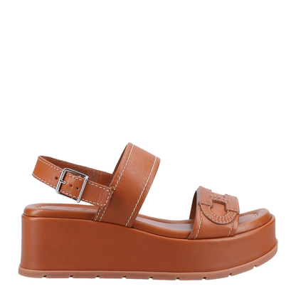 MAYFEYR - Hogan - Leather Platform Sandals - HXW7030GC30KXT