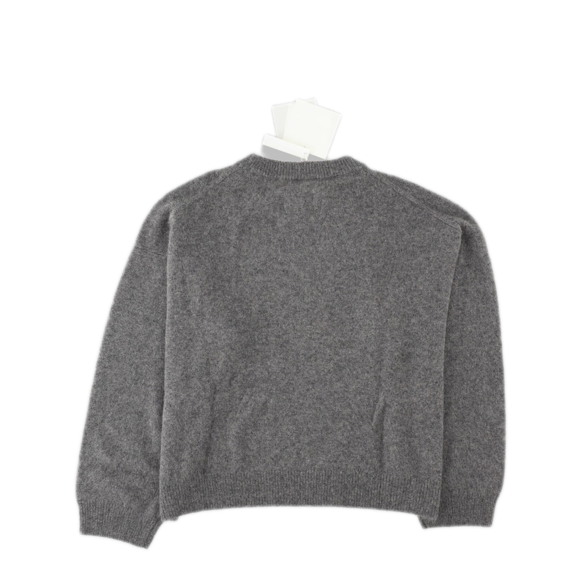 MAYFEYR - Loulou Studio - Tristan Sweater In Mixed Wool - TRISTANLDSANTHRACITEMELANGE