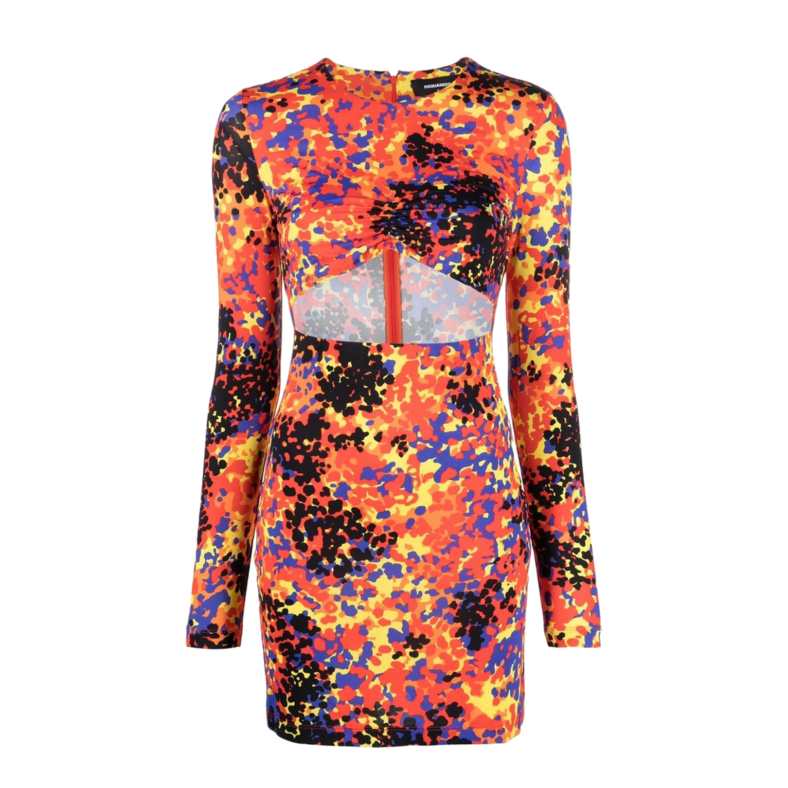 Cut-Out Mini Dress