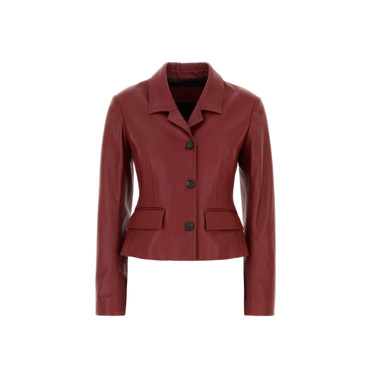 MAYFEYR - Ferragamo - Red Leather Jacket - 13I604795820COLLEGERED
