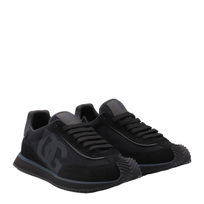 MAYFEYR - Dolce & Gabbana - Mixed-Material Cushion Sneakers - CS2288A53558B956
