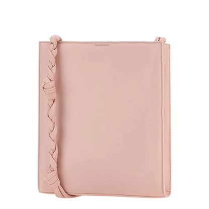 Pink Leather Tangle Shoulder Bag