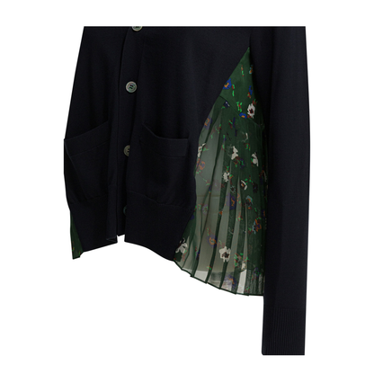 MAYFEYR - Sacai - Cardigan With Floral Print - 26-08388213