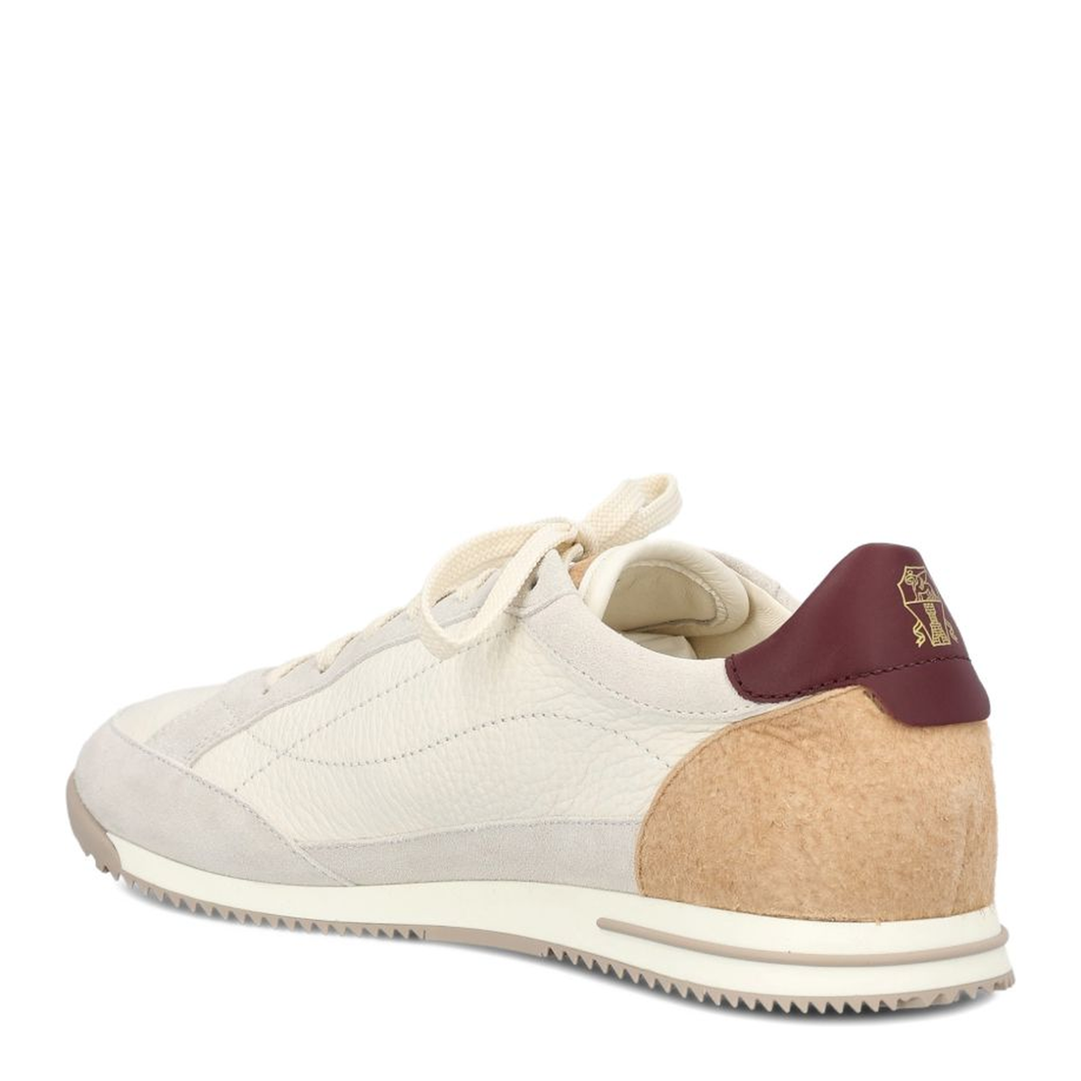 Sneaker with Suede Details