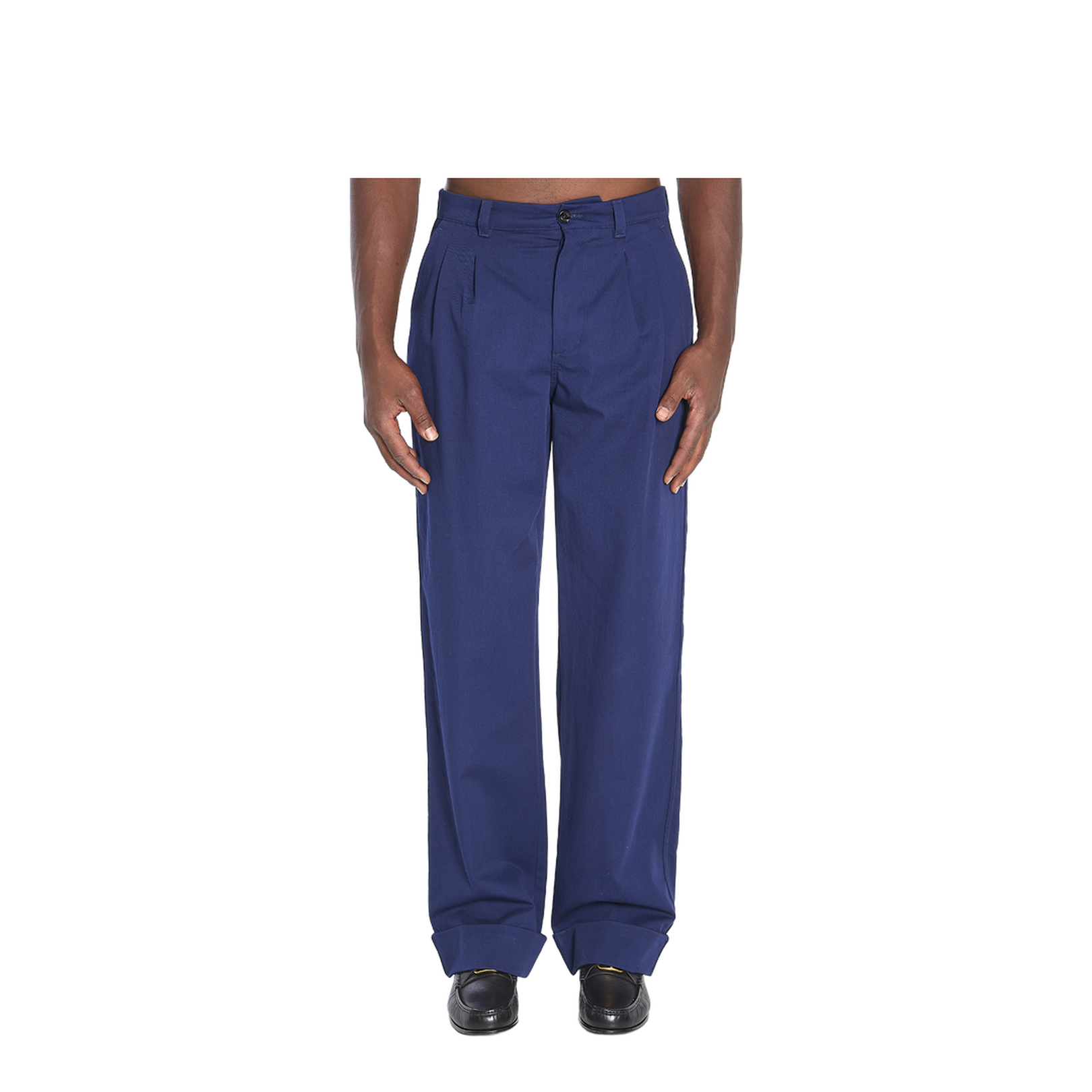 Cotton Gabardine Trousers