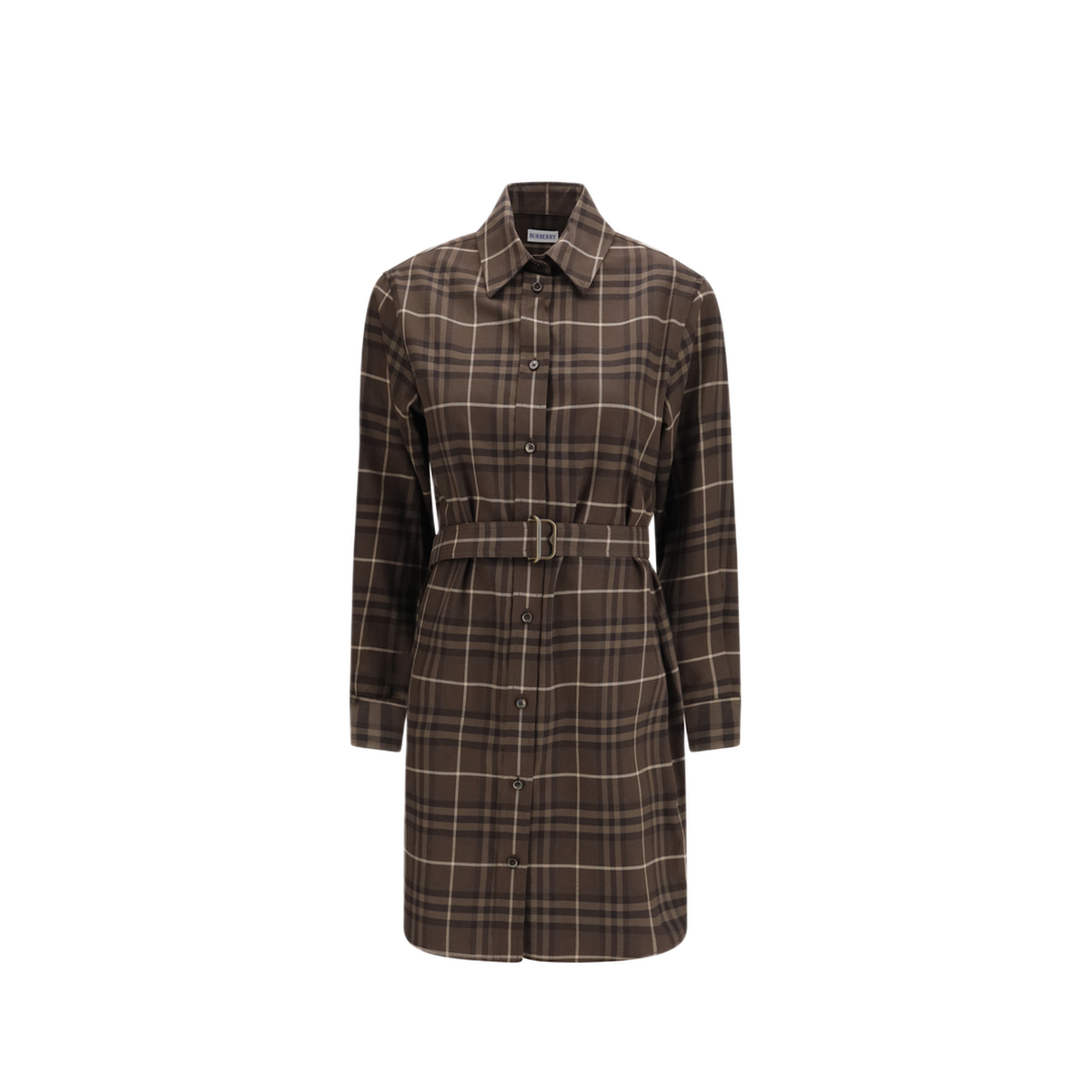 MAYFEYR - Burberry - Check Cotton Shirt Dress - 8134747C6548