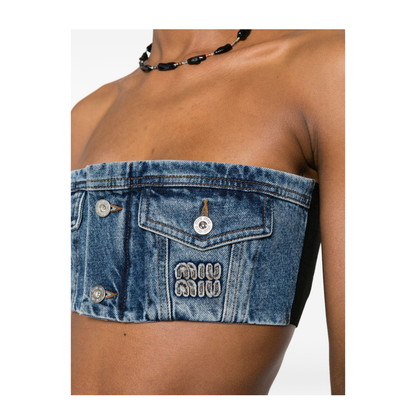 MAYFEYR - Miu Miu - Top Blue - GWT071197UF0008