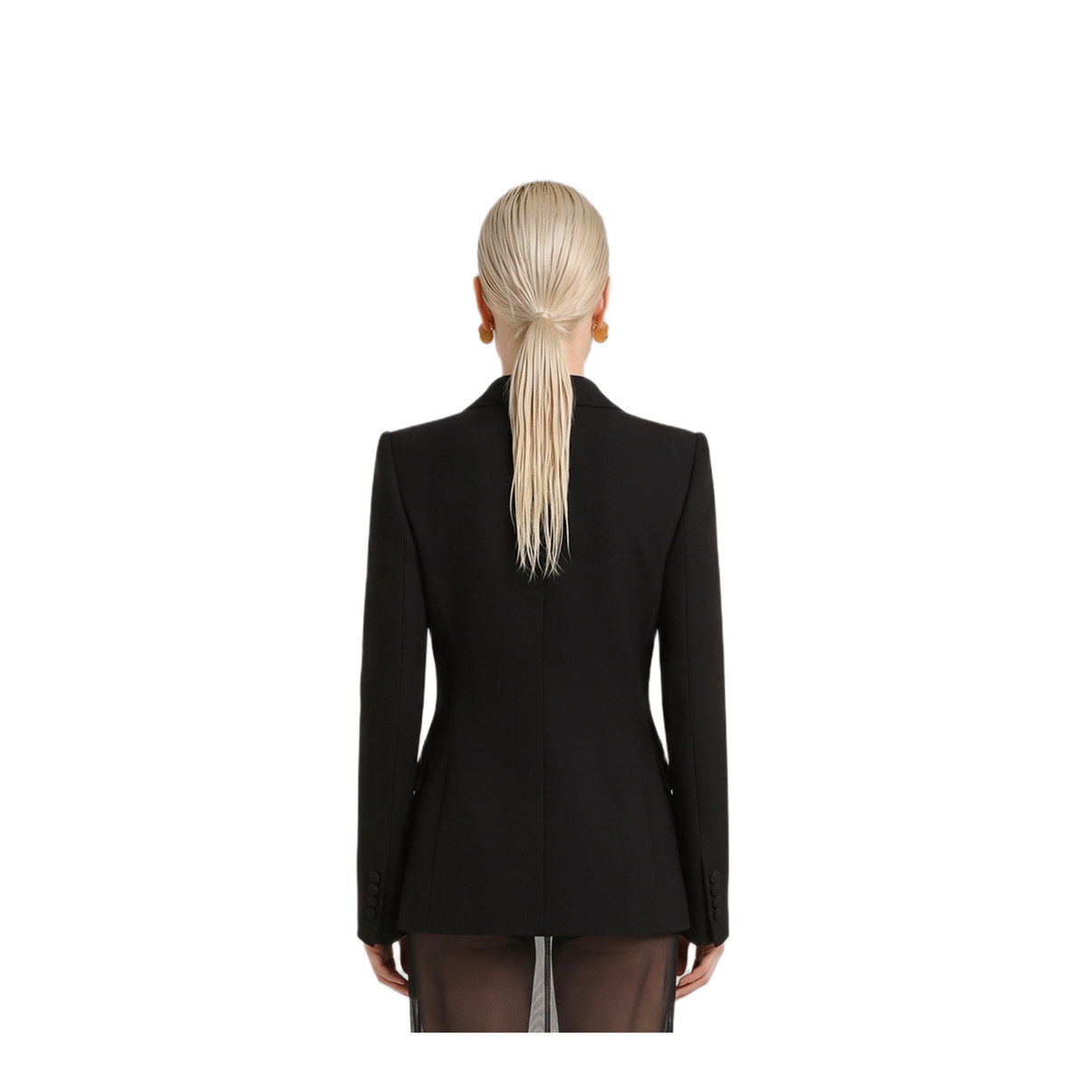 MAYFEYR - Dolce & Gabbana - Double Breasted Wool Double Cr Pe Jacket - F26CITFU2L8N0000