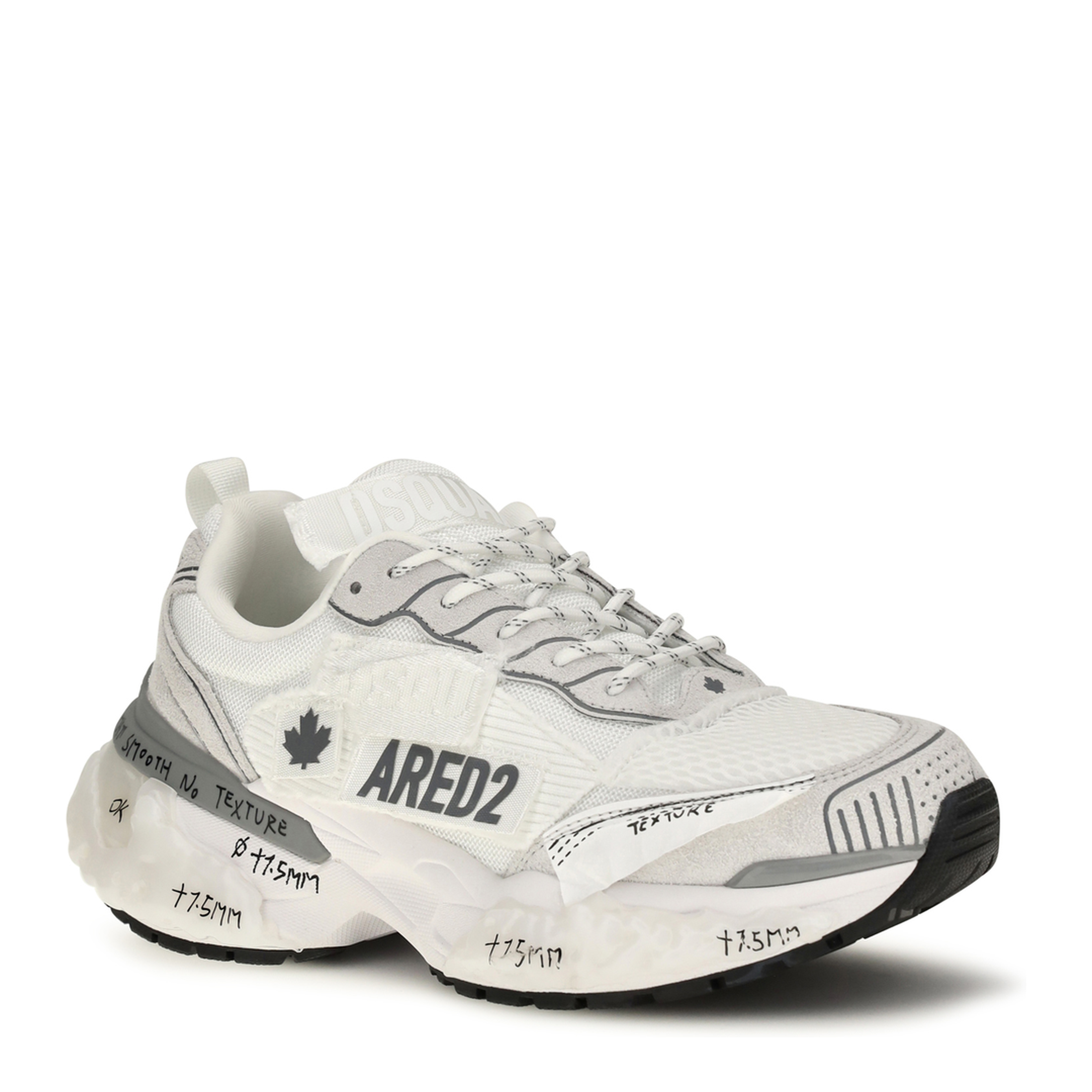 MAYFEYR - Dsquared2 - Faster Sneakers With Patches - SNM0461238090821171