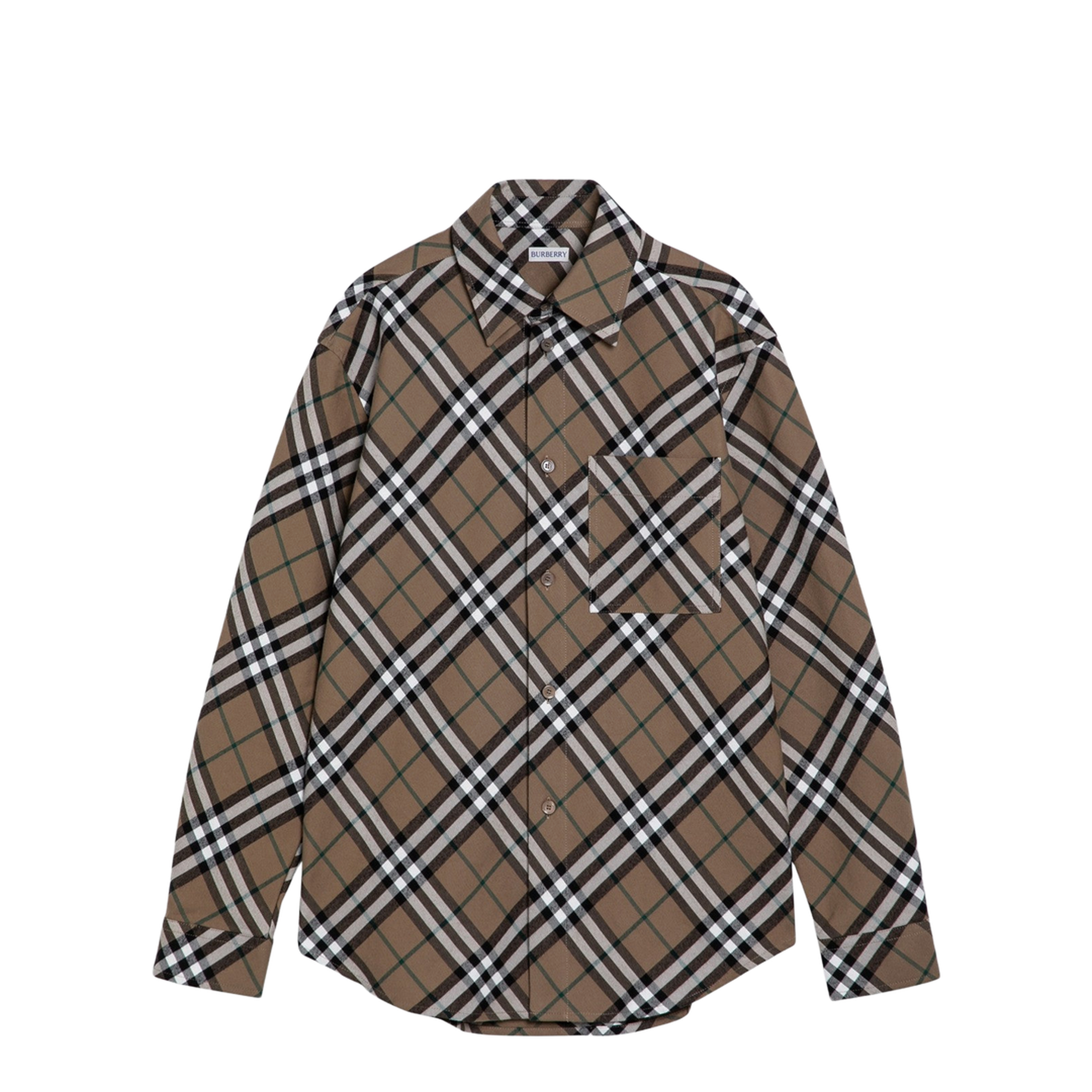 Checked Cotton Shirt