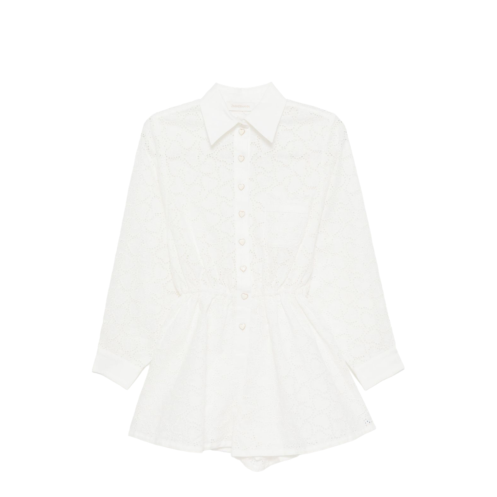 Embroidered playsuit