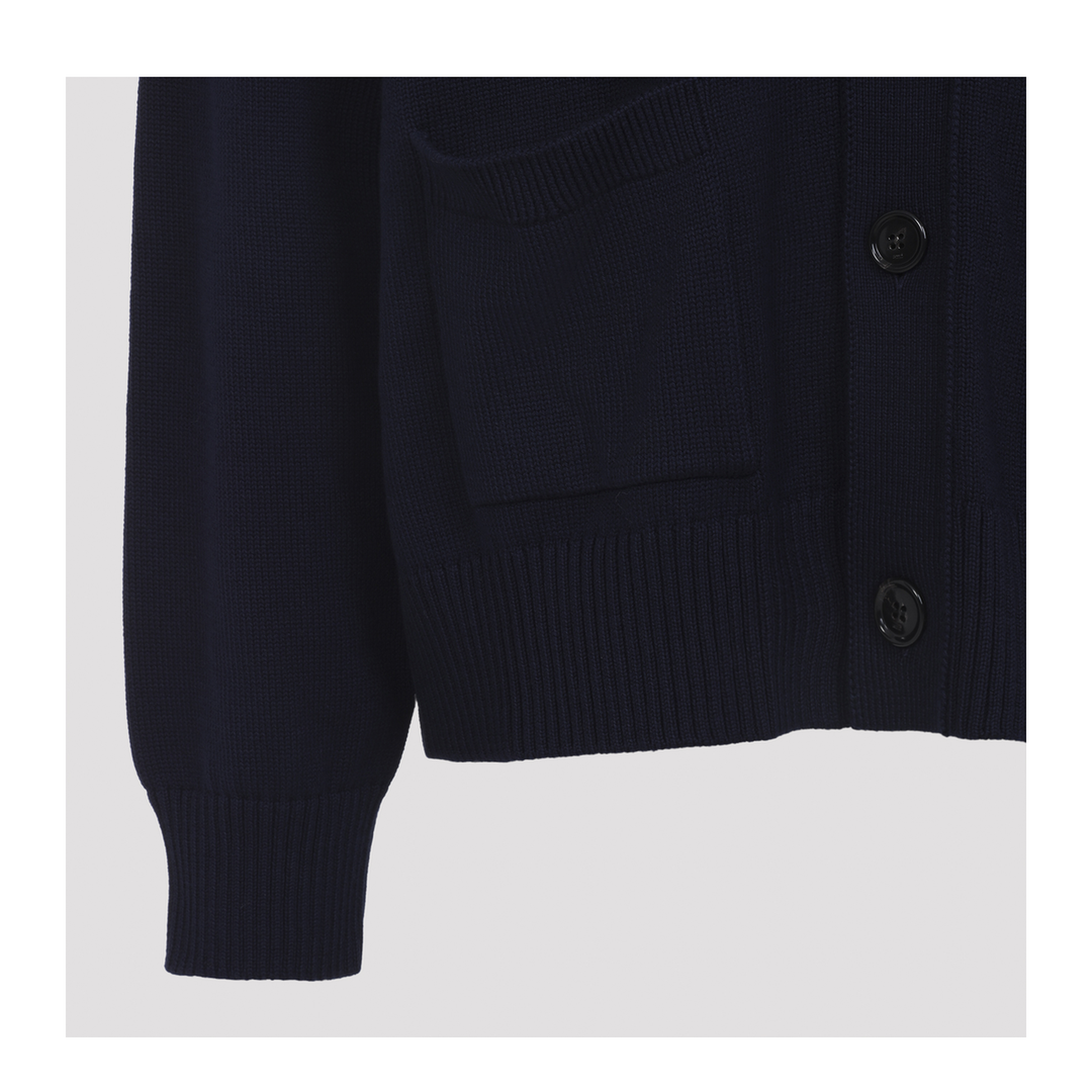 MAYFEYR - Ami Paris - Wool And Cotton Cardigan - UKC381KN0156