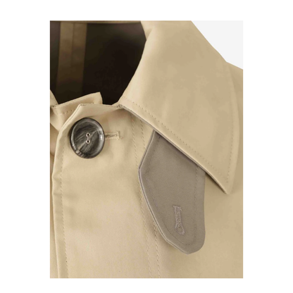 Technical Buttoned Trench Coat