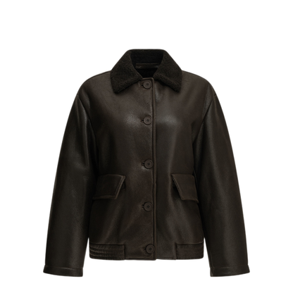 MAYFEYR - Salvatore Santoro - Shearling Jacket - 51075DDARKBROWN