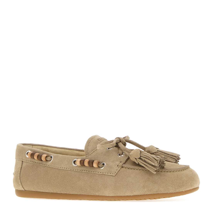 MAYFEYR - Miu Miu - Sand Suede Loafers - 5D518EF005054F0F24