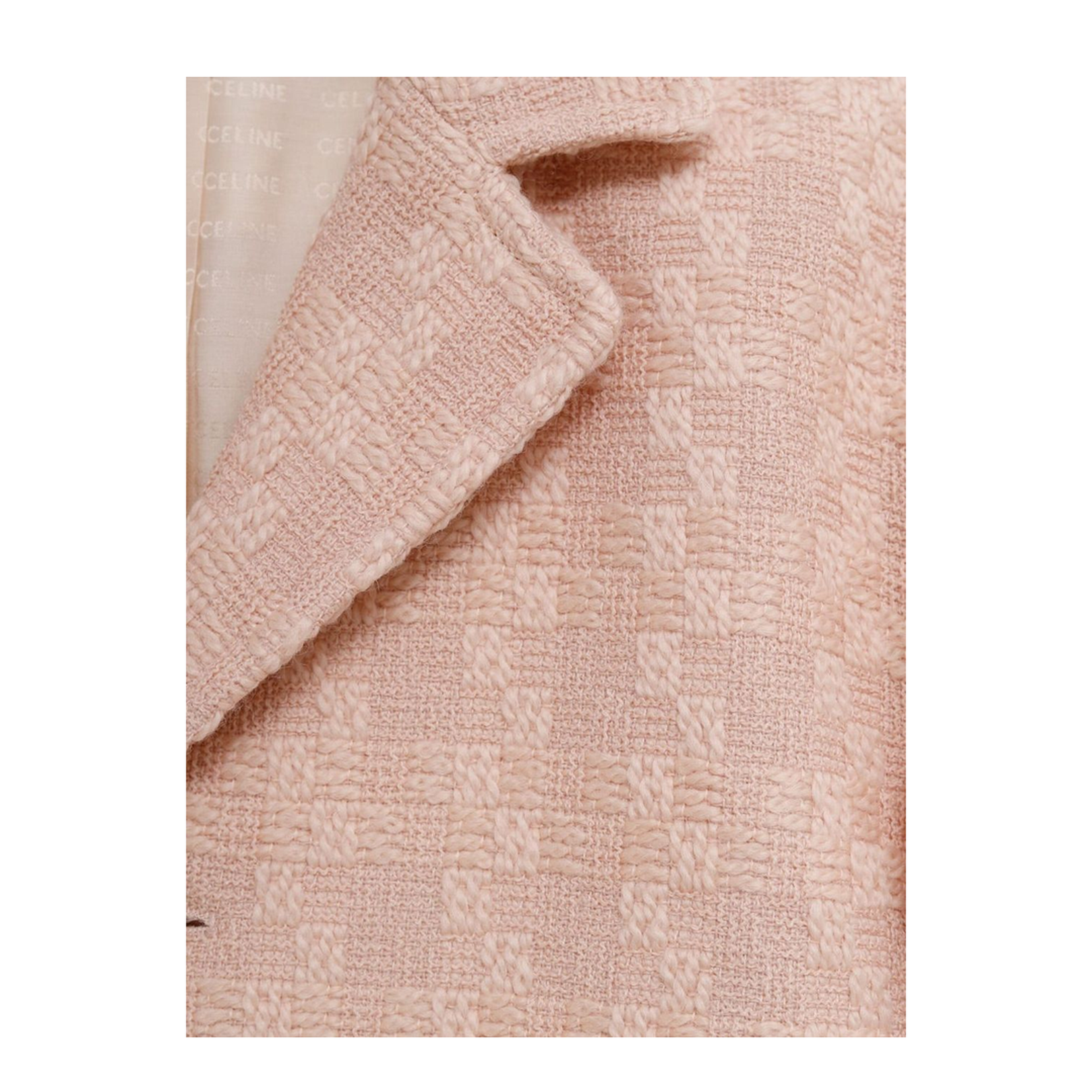 Single Breasted Wool Blend Jacket
