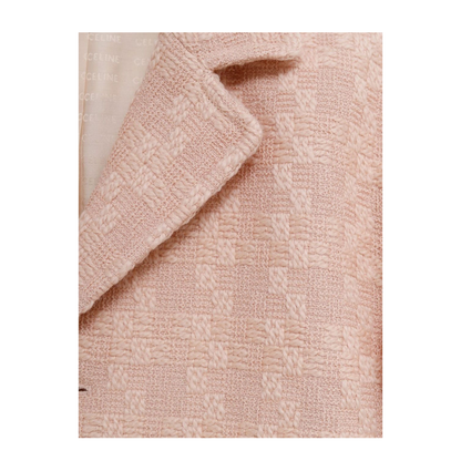 Single Breasted Wool Blend Jacket
