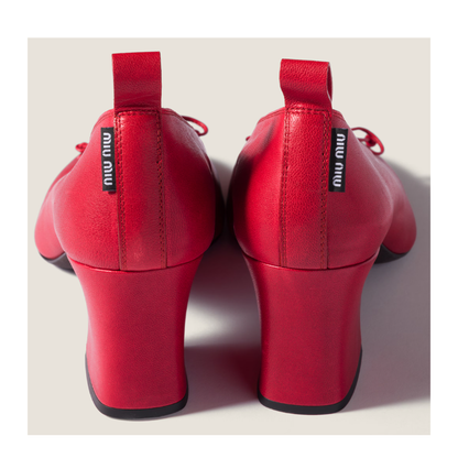 MAYFEYR - Miu Miu - Decollete' Nappa - 5I551EFA065038F0011