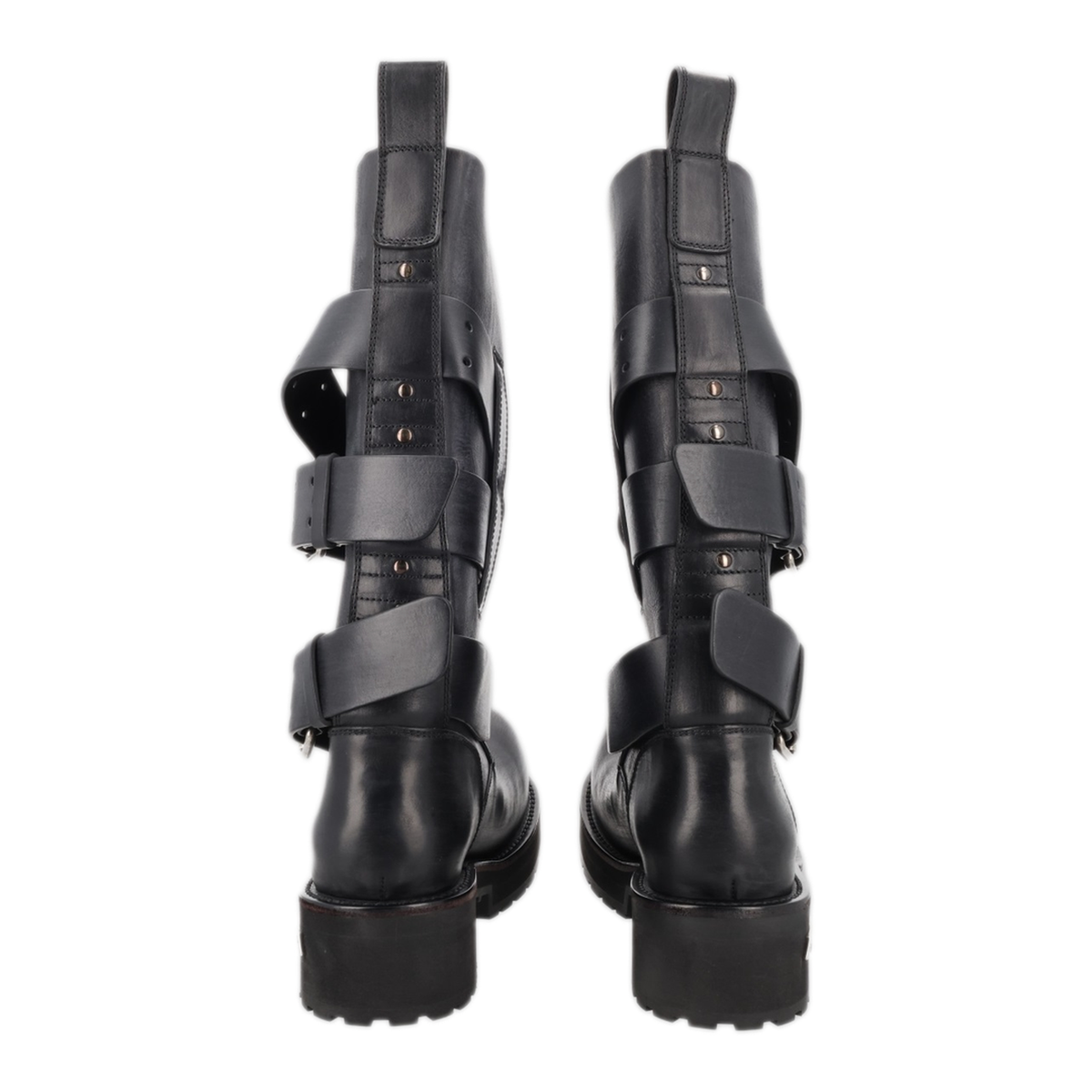 MAYFEYR - Balenciaga - Black Leather Boots - 833592WBEQ11000
