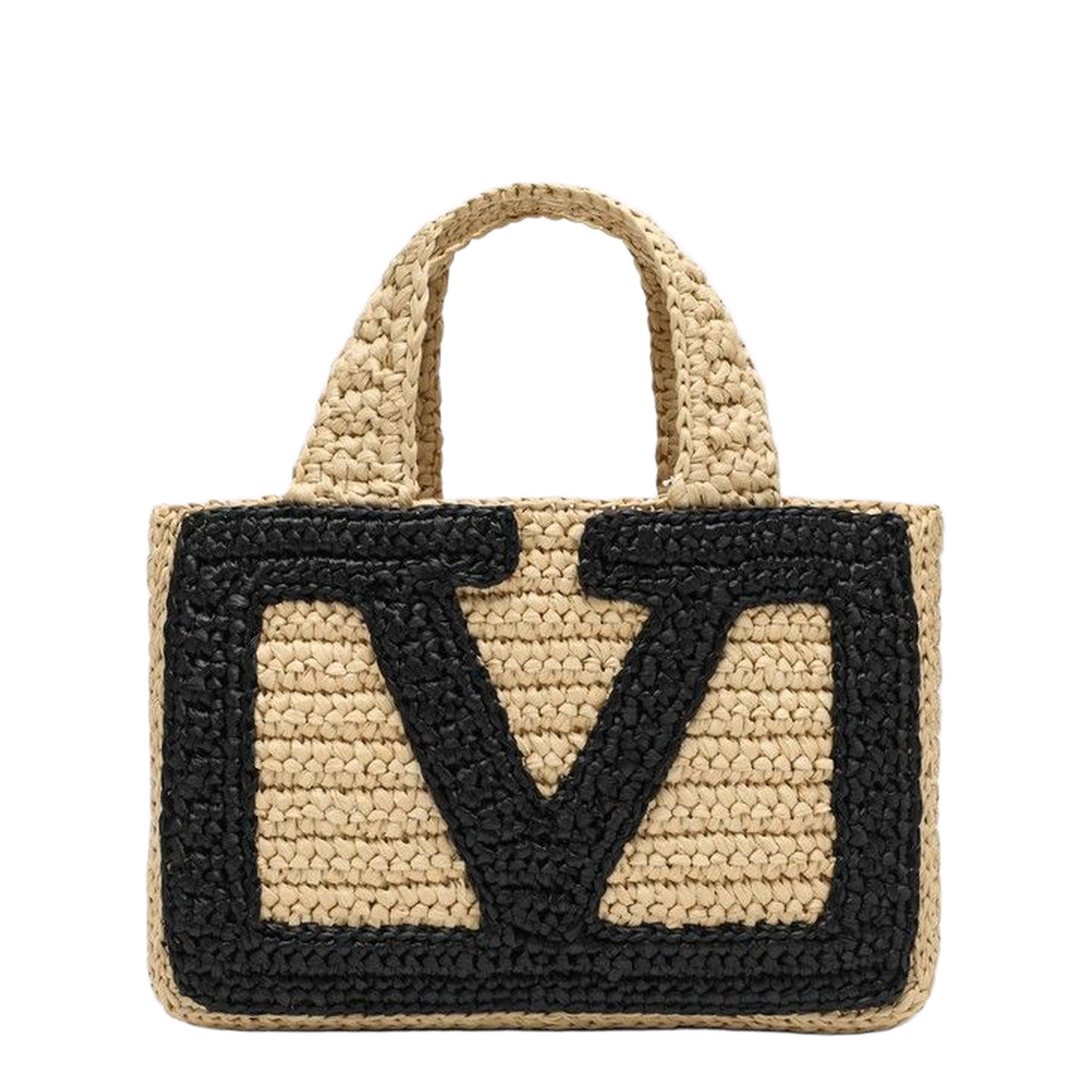 Viva Superstar Small Raffia Shopper