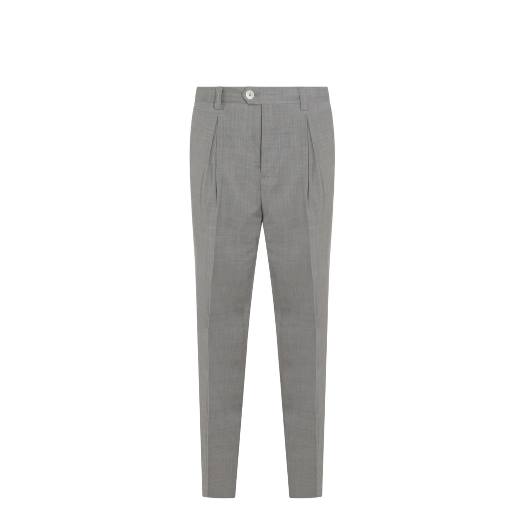 Mlange Wool Pants - Grey