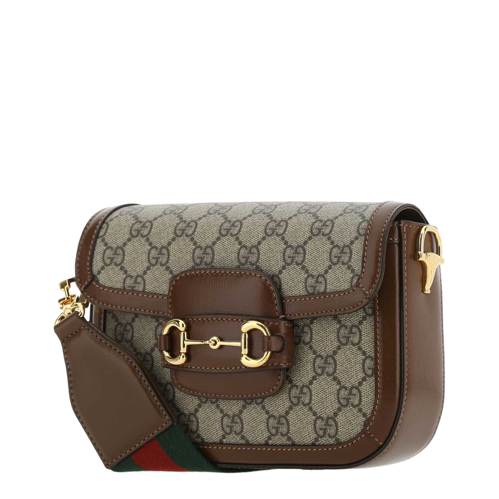 Horsebit 1955 Small Leather Shoulder Bag - Brown
