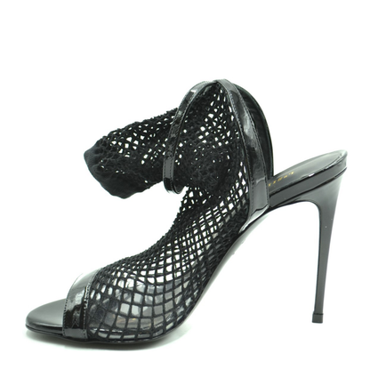 MAYFEYR - LE SILLA - Black Canvas Sandals - 8503Q100