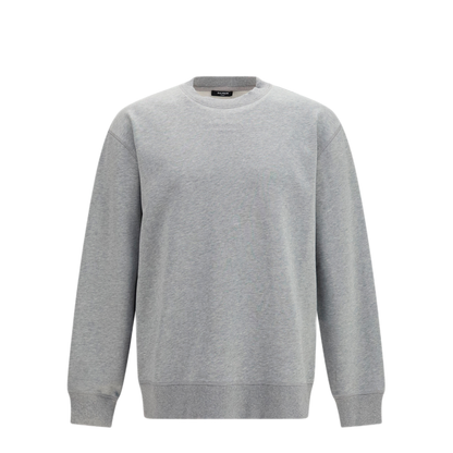 MAYFEYR - Balmain - Embroidered Logo Crewneck Sweatshirt - HH1JQ130BD10YHD