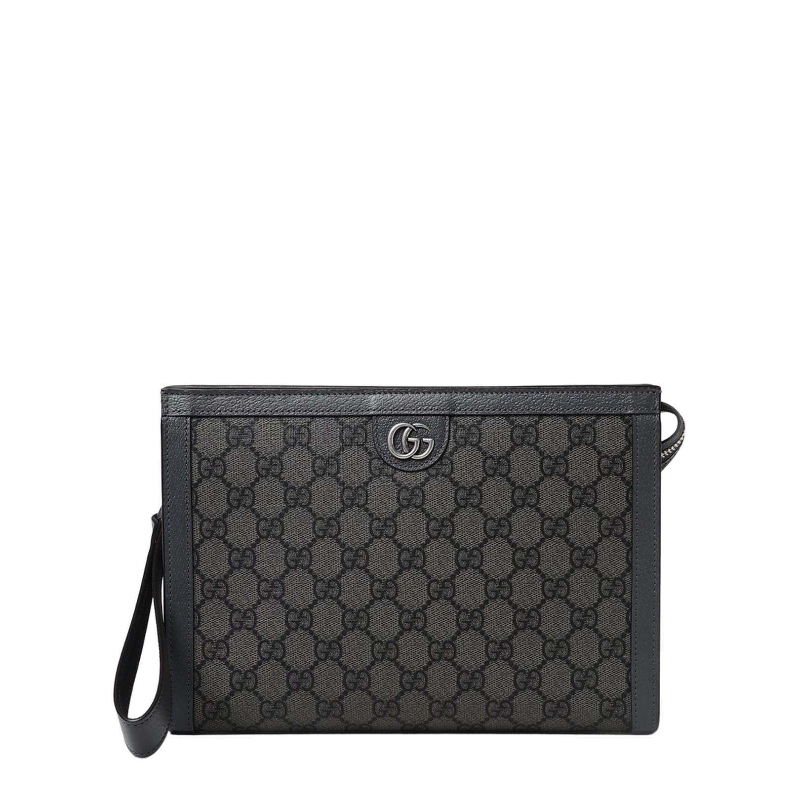 Ophidia Small Leather Pouch - Black