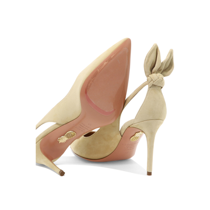 MAYFEYR - Aquazzura - Bow Tie 85 Mm Décolleté - DENMIDP0SUEECA