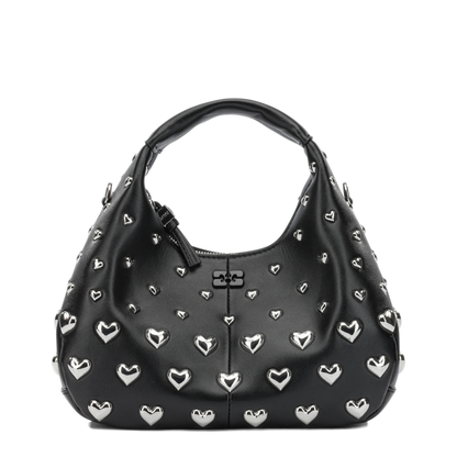 MAYFEYR - Ganni - Mini Hobo Heart Small Handbag - C1040015099