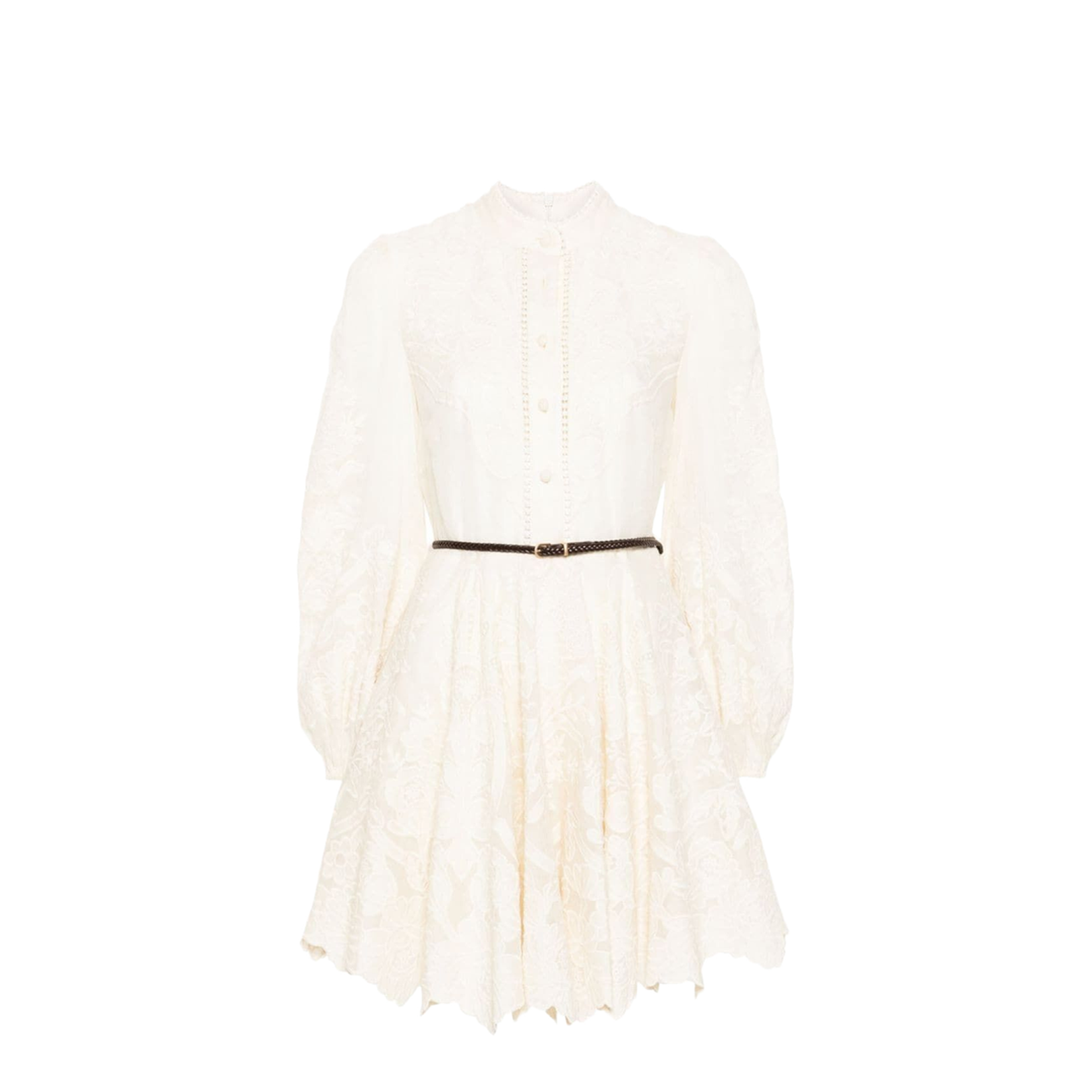 Ottie Embroidered Mini Dress