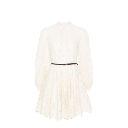 Ottie Embroidered Mini Dress