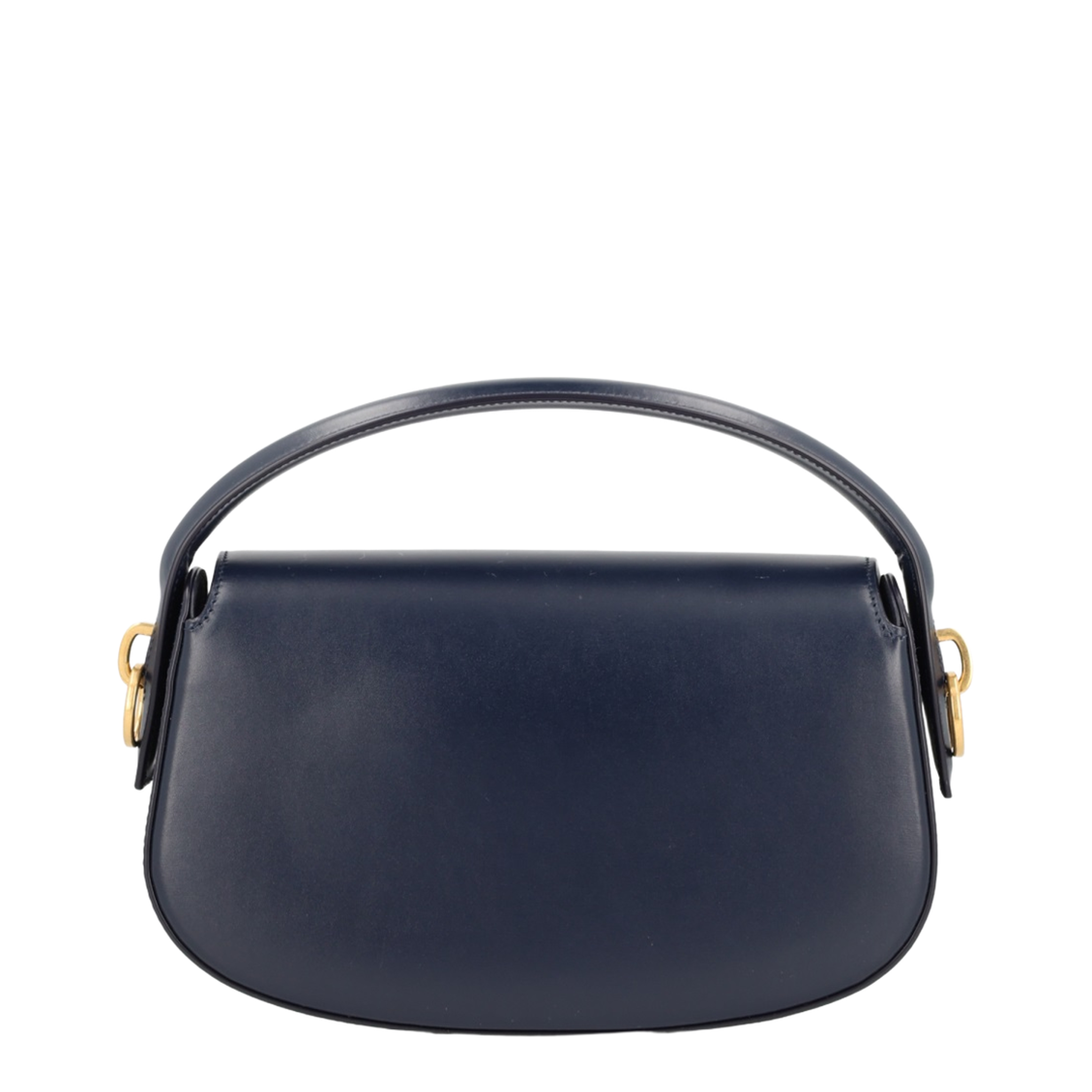 Voltaire Leather Shoulder Bag - Dark Blue