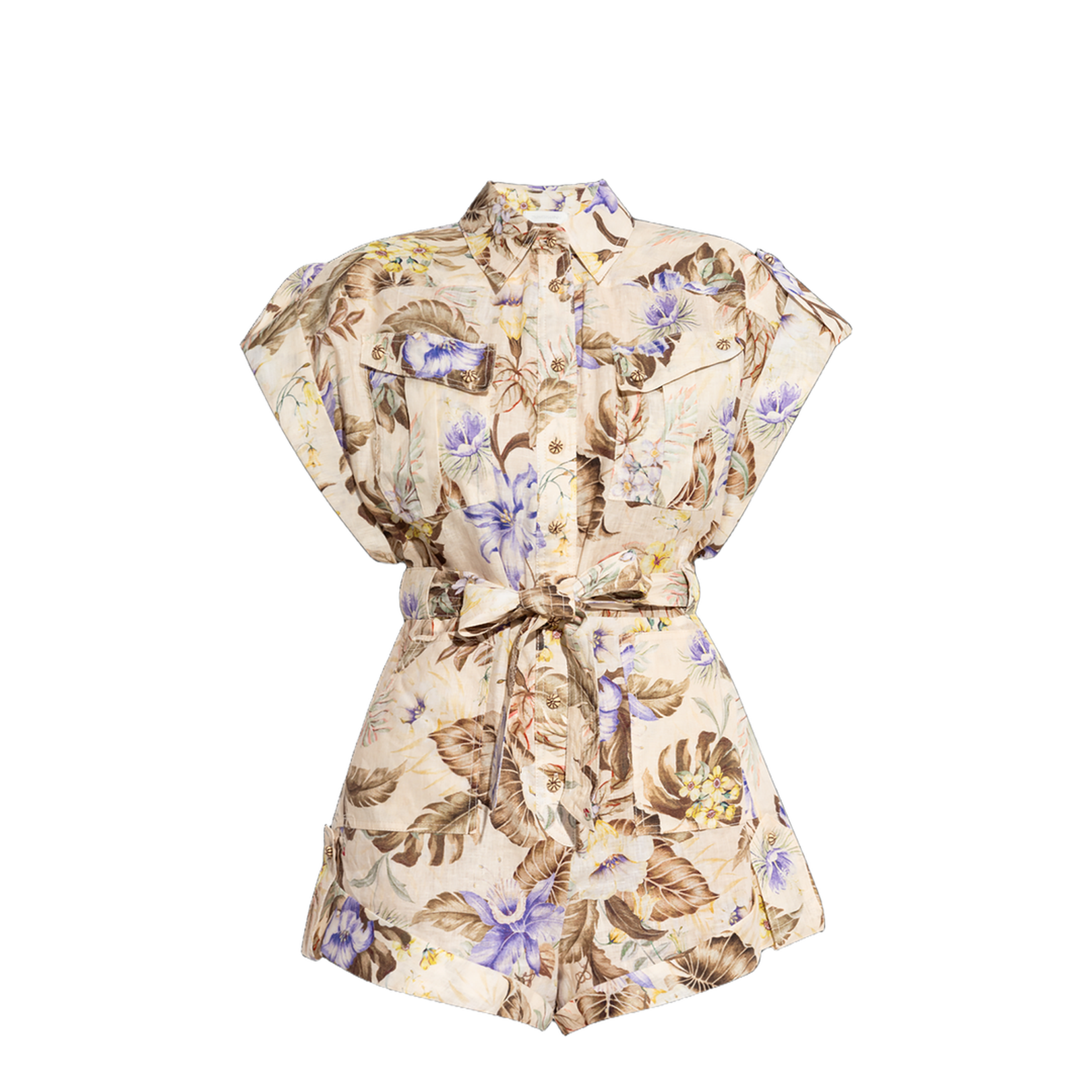 Floral Print Jumpsuit