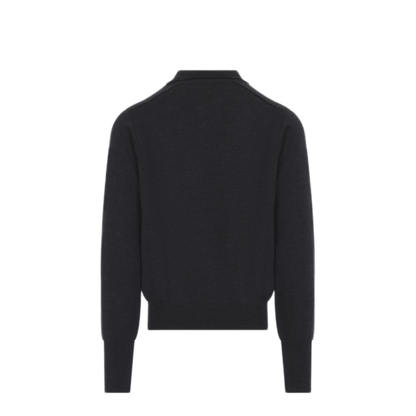 MAYFEYR - Studio Nicholson - Sark Polo Shirt Jumper - SARKSN1503COAL